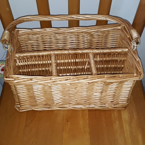 Target Other - New Wicker Flatware Caddy